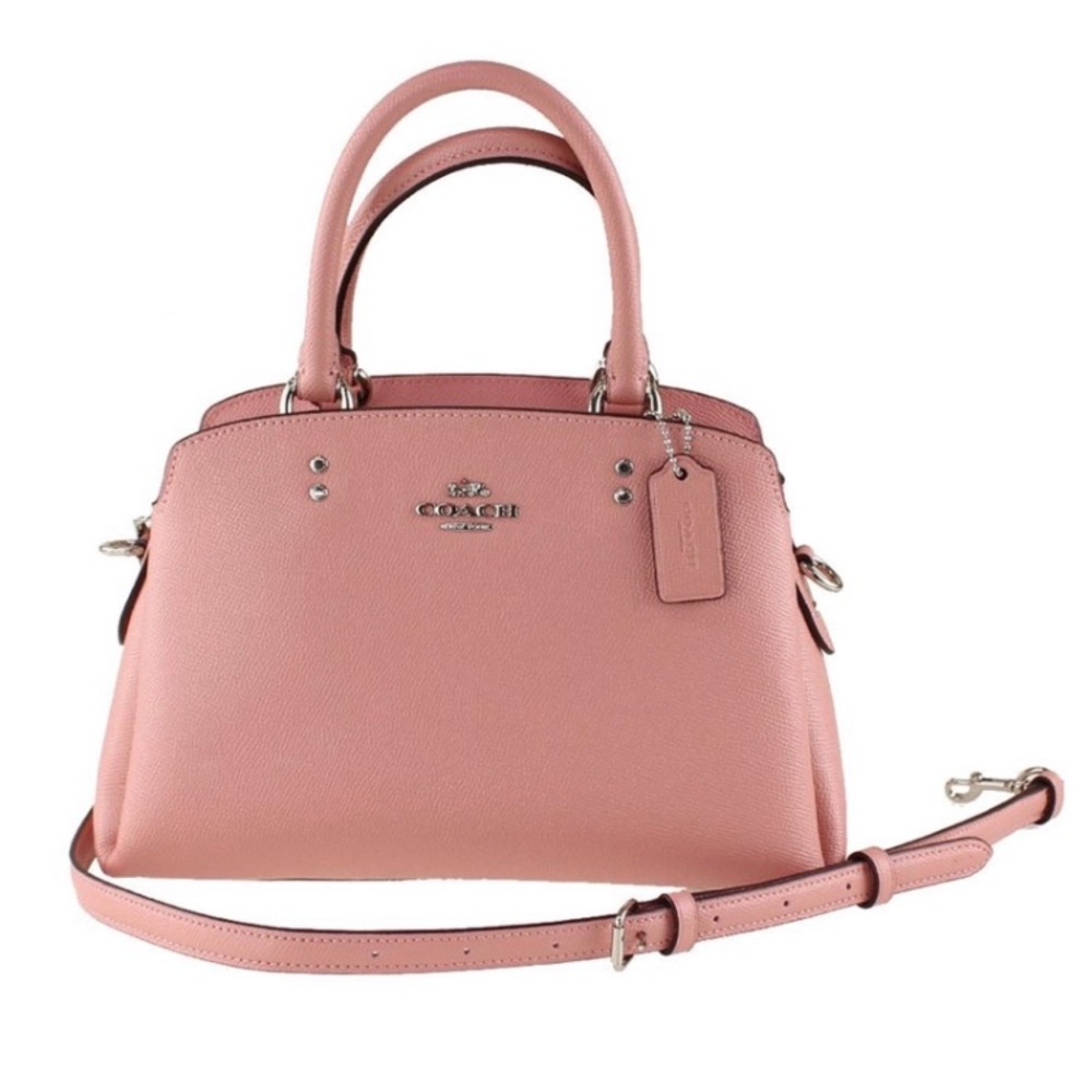 Authentic Light Blush Coach Mini Lillie Carryall!